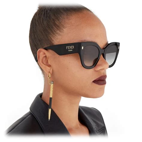 lunette fendi cat eye|Women's Designer Sunglasses .